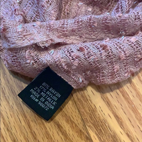 Pink Infinity Scarf - Picture 5 of 6